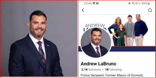 Former Dumont Mayor & Police Sergeant Andrew LaBruno Arrested on Sexual Assault Charges