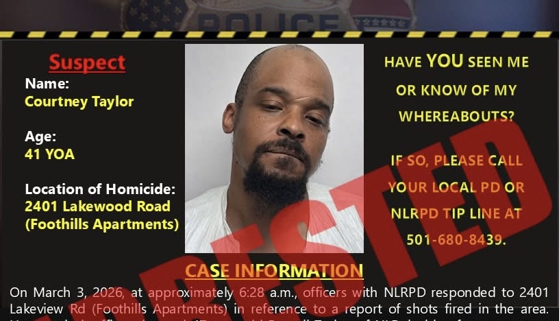 Brother Charged for killing Russell Taylor at North Little Rock Apartment Complex